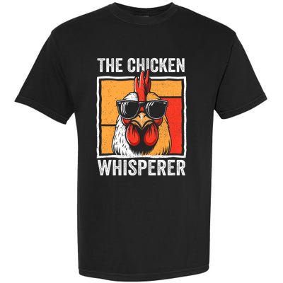 The Chicken Whisperer Farmer Animal Farm Garment-Dyed Heavyweight T-Shirt