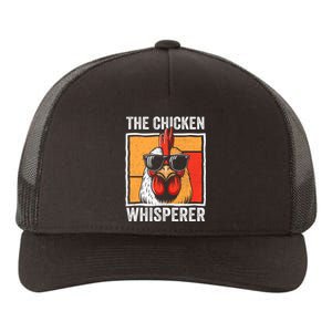 The Chicken Whisperer Farmer Animal Farm Yupoong Adult 5-Panel Trucker Hat