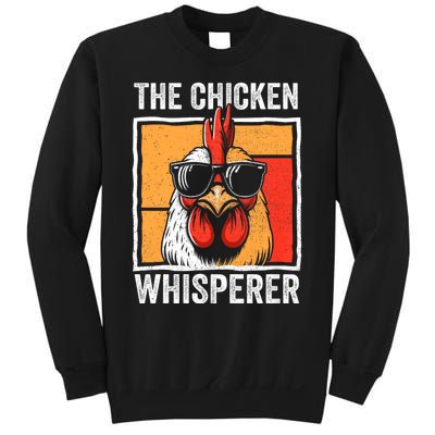 The Chicken Whisperer Farmer Animal Farm Sweatshirt