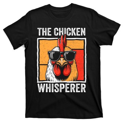 The Chicken Whisperer Farmer Animal Farm T-Shirt