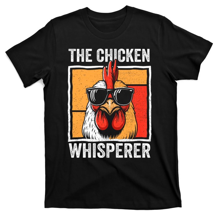 The Chicken Whisperer Farmer Animal Farm T-Shirt