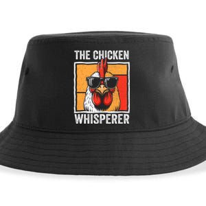 The Chicken Whisperer Farmer Animal Farm Sustainable Bucket Hat