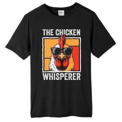 The Chicken Whisperer Farmer Animal Farm Tall Fusion ChromaSoft Performance T-Shirt