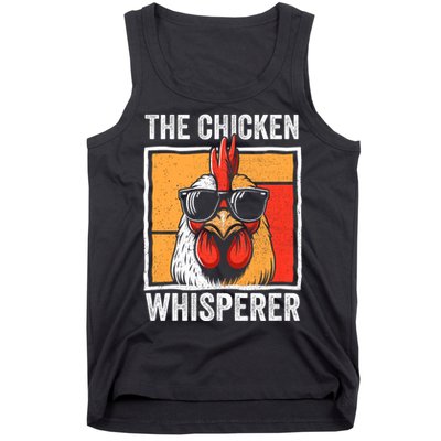 The Chicken Whisperer Farmer Animal Farm Tank Top