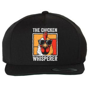 The Chicken Whisperer Farmer Animal Farm Wool Snapback Cap