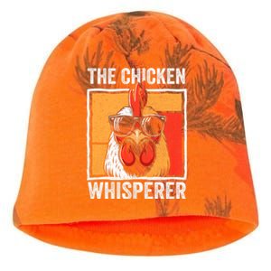 The Chicken Whisperer Farmer Animal Farm Kati - Camo Knit Beanie