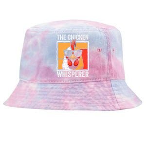 The Chicken Whisperer Farmer Animal Farm Tie-Dyed Bucket Hat