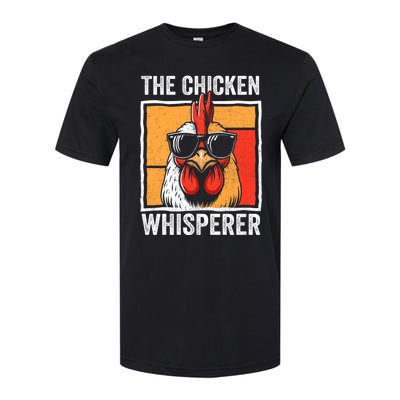 The Chicken Whisperer Farmer Animal Farm Softstyle CVC T-Shirt