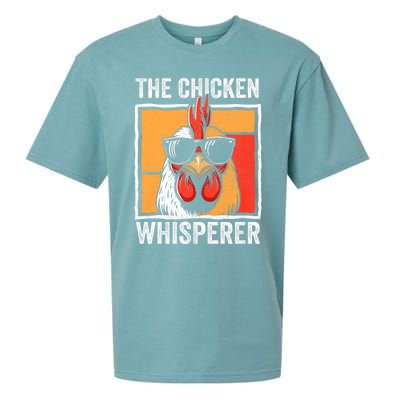 The Chicken Whisperer Farmer Animal Farm Sueded Cloud Jersey T-Shirt