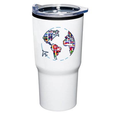 Traveler Countries World Flags International World Map Tumbler