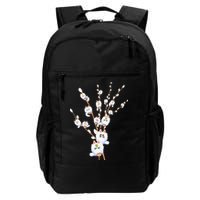 Tree Cat Willow Buds Flowers Tree Backpack