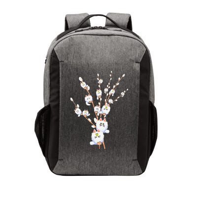 Tree Cat Willow Buds Flowers Tree Vector Backpack