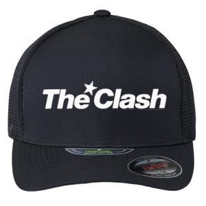 The C.L.A.S.H White Star Logo Flexfit Unipanel Trucker Cap