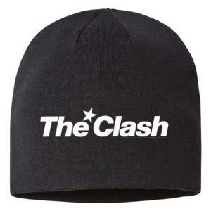 The C.L.A.S.H White Star Logo Sustainable Beanie