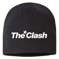 The C.L.A.S.H White Star Logo Sustainable Beanie