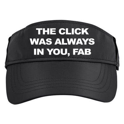 The Click Was Always In You Fab Adult Drive Performance Visor