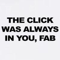 The Click Was Always In You Fab Garment-Dyed Sweatshirt