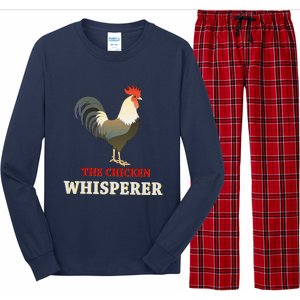 The Chicken Whisperer Funny Long Sleeve Pajama Set