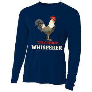 The Chicken Whisperer Funny Cooling Performance Long Sleeve Crew