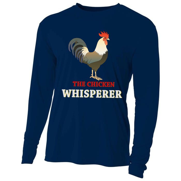 The Chicken Whisperer Funny Cooling Performance Long Sleeve Crew