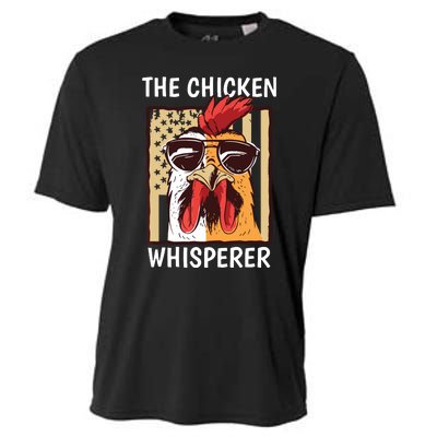 The Chicken Whisperer Farmer Chicken Cooling Performance Crew T-Shirt