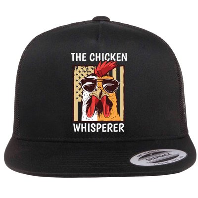 The Chicken Whisperer Farmer Chicken Flatbill Hat