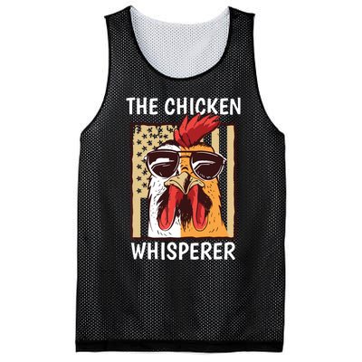 The Chicken Whisperer Farmer Chicken Mesh Reversible Basketball Jersey Tank