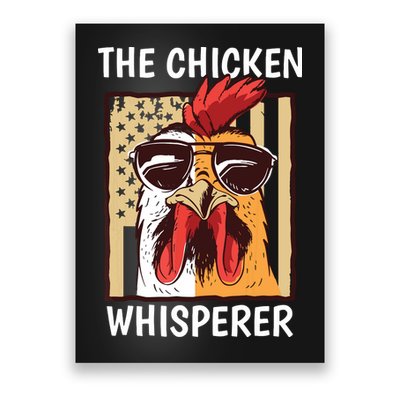 The Chicken Whisperer Farmer Chicken Poster