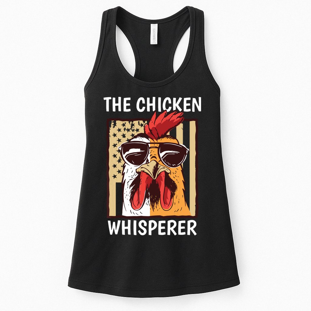 The Chicken Whisperer Farmer Chicken Womens Tank Top