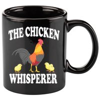 The Chicken Whisperer Funny Farm Animal 11oz C Handle Ceramic Mug