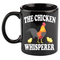 The Chicken Whisperer Funny Farm Animal 11oz C Handle Ceramic Mug