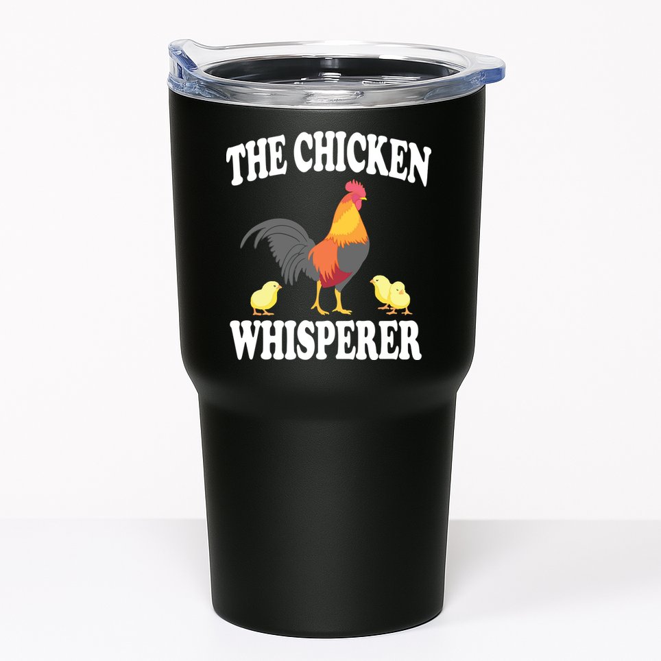 The Chicken Whisperer Funny Farm Animal Tumbler