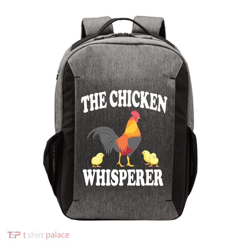 The Chicken Whisperer Funny Farm Animal Vector Backpack