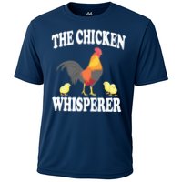 The Chicken Whisperer Funny Farm Animal Cooling Performance Crew T-Shirt