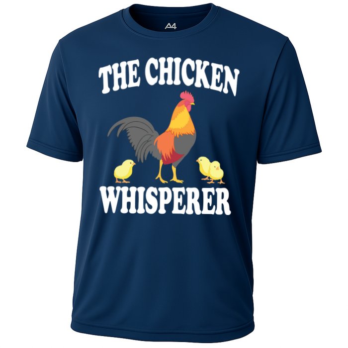 The Chicken Whisperer Funny Farm Animal Cooling Performance Crew T-Shirt