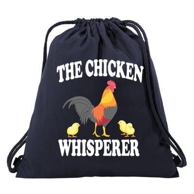 The Chicken Whisperer Funny Farm Animal Drawstring Bag