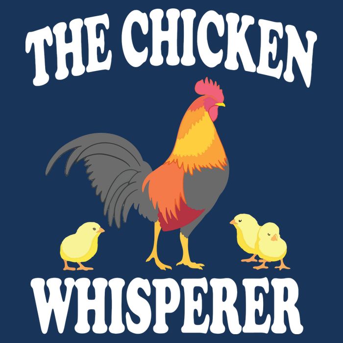 The Chicken Whisperer Funny Farm Animal Tie-Dye T-Shirt