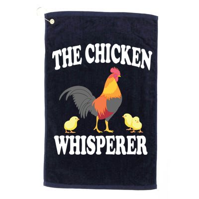 The Chicken Whisperer Funny Farm Animal Golf Towel