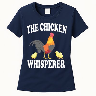 The Chicken Whisperer Funny Farm Animal Womens T-Shirt
