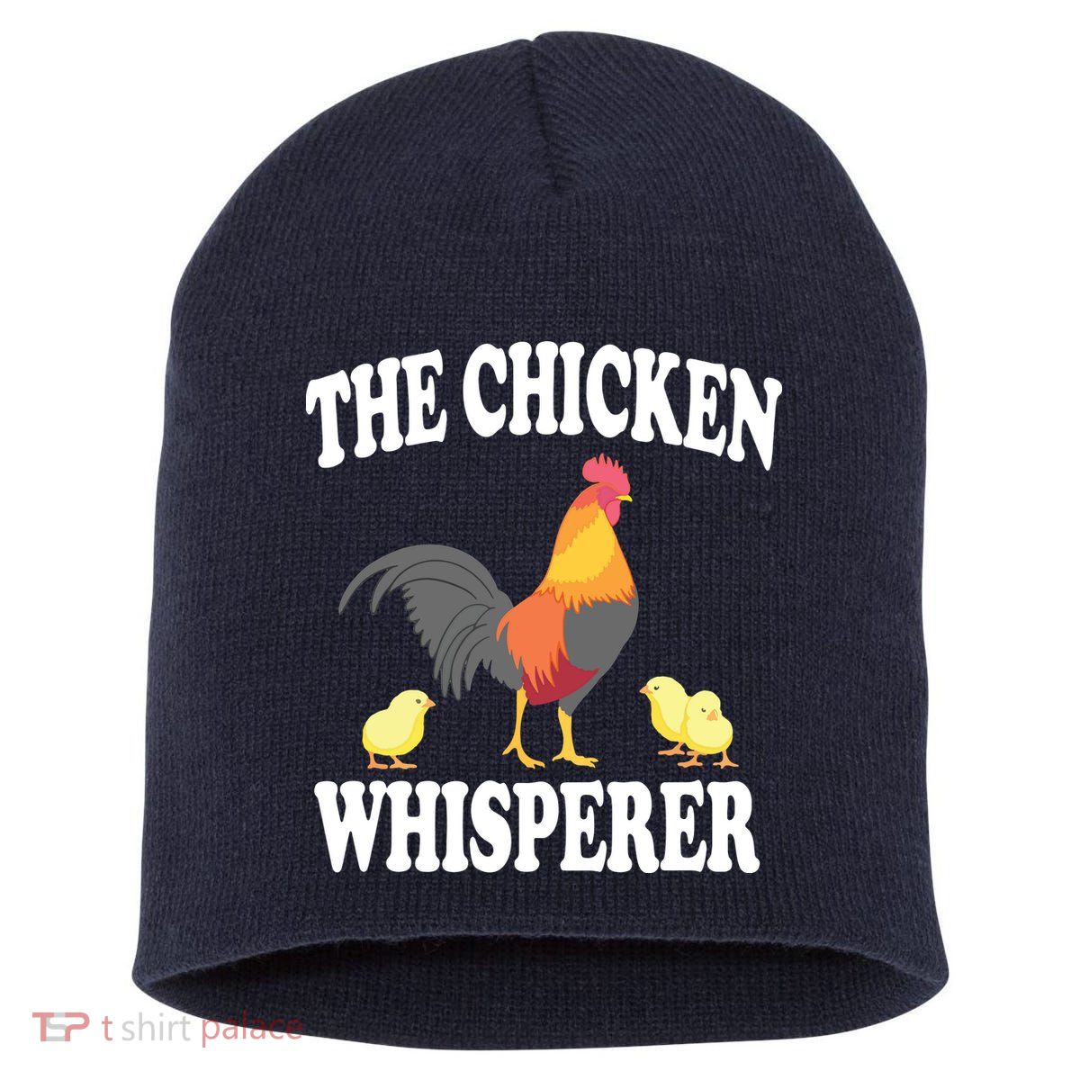 The Chicken Whisperer Funny Farm Animal Short Acrylic Beanie