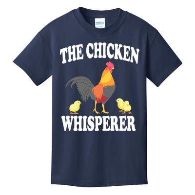 The Chicken Whisperer Funny Farm Animal Kids T-Shirt