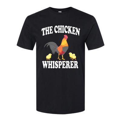 The Chicken Whisperer Funny Farm Animal Softstyle® CVC T-Shirt