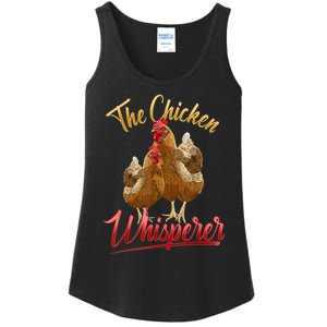 The Chicken Whisperer Funny Chicken Lover Farming Ladies Essential Tank