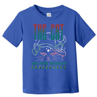 The Cat Who Stole Christmas Novelty Gift Toddler T-Shirt