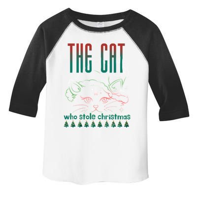 The Cat Who Stole Christmas Novelty Gift Toddler Fine Jersey T-Shirt