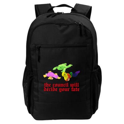 The Council Will Decide Your Fate Funny Oddly Specific Meme Backpack