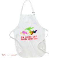 The Council Will Decide Your Fate Funny Oddly Specific Meme Apron