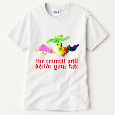 The Council Will Decide Your Fate Funny Oddly Specific Meme Tall T-Shirt
