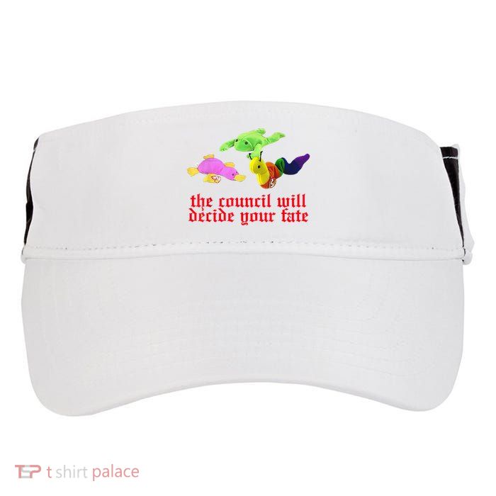The Council Will Decide Your Fate Funny Oddly Specific Meme Adult Drive Performance Visor