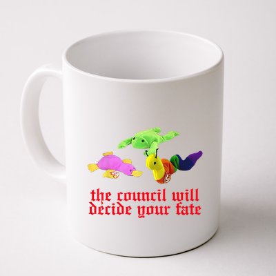 The Council Will Decide Your Fate Funny Oddly Specific Meme Mug